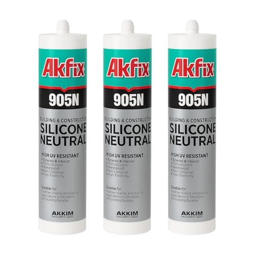 Neutraler Silikon Transparent – UV-beständig, Schimmelresistent, Wasserdicht – Dichtstoff für Bad, Küche, Fenster & Bau – 310 ml (3) Neutraler Silikon Transparent – UV-beständig, Schimmelresistent, Wasserdicht – Dichtstoff für Bad, Küche, Fenster & Bau – 310 ml (3)