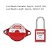 Valve Lockout Safety Padlock Valve Lock Box Industrial Equipment for Home Liquefied Gas Water Meter Floor Heating Drain Switch