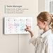 Skylight Calendar 2 - 15-inch Full HD Touchscreen Digital Calendar, Featured on Wirecutter - Wall Planner & Interactive Chore Chart, Smart Family Organizer, 16GB Storage, Wi-Fi, Wall Mount Included - Classic, White