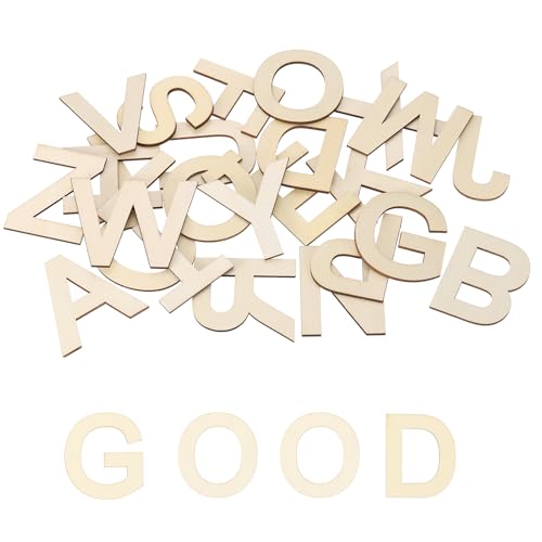 Queste Lettere In Legno Sono Un'eccellente Aggiunta Ai Tuoi Materiali Decorativi, Offrendo Infinite Possibilità Di Creatività E Personalizzazione.