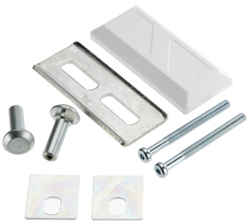 Preisvergleich Produktbild ABUS Schließkasten-Verbindungsplatte PV1820 für Panzerriegel, weiß, 10664