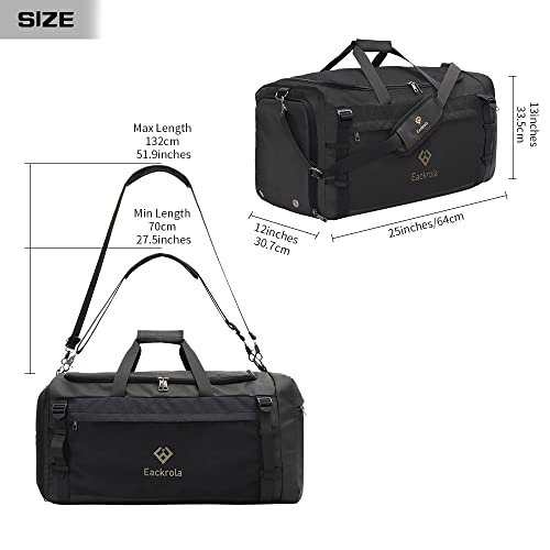 Eackrola OT-SP Large Sports Gym Bag, Travel Duffel Bag thumb #1