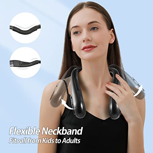 AMACOOL Bladeless Neck Fan, Mothers Day Gifts for Mom Wife Her, Gifts for Him Father Dad Husband, Wearable Cooling Neck Fan for Women Men, Hot Flashes Golf Sports Cruise Beach Travel Essential 2026 by AMACOOL - Used condition - Image 4