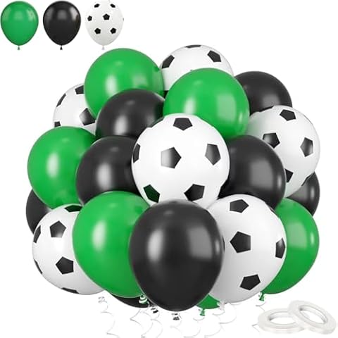 COSORO 60 Pack Football Balloons Set Cover