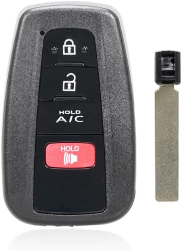 USAKeys Nuevo llavero remoto de repuesto para Toyota Prius Prime 2017201820192020 con FCC ID HYQ14FBE(OE# 89904-47460) USAKeys Nuevo llavero remoto de repuesto para Toyota Prius Prime 2017201820192020 con FCC ID HYQ14FBE(OE# 89904-47460)