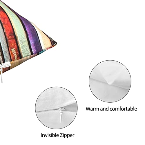 Twszgd Indie Rock Vinyl Records Pillow Case Decorative Square Throw Pillow Covers Cushion Case Pillowcase For Sofa Couch Bed Chair Car 18X18 Inch/45X45 Cm #TOP3