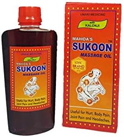 Mahida's Sukoon Massage Oil (200 ml), Multi Color