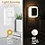 Sujeet Night Light, Night Lights Plug into Wall 4-Pack, Nightlight Plug in Night Light, Dusk to Dawn Night Lamp Led Night Light for Bedroom, Bathroom, Hallway Warm White