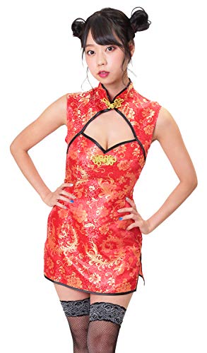 クリアストーン Party City シェリーズクローゼット コスプレ レッドチャイナ 赤 青山ひかる