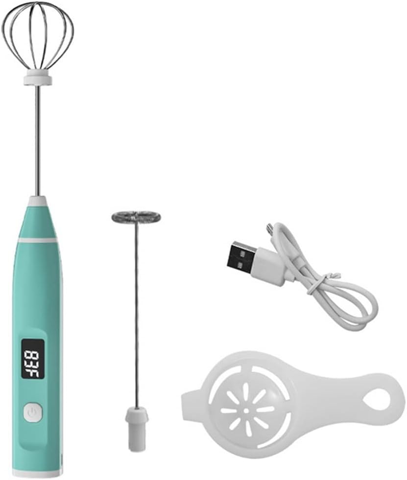 Mixer Milk Frother Portable Blender Mini Stirrer Chargeable Eggbeater (Color : B Size : As the picture shows) (C As the picture shows)