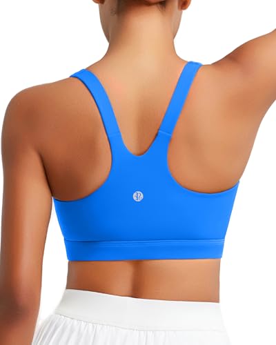Image of RUNNING GIRL Sports Bra for Women, Molded Cup High Impact Sports Bras for Women with Sewn in Pads