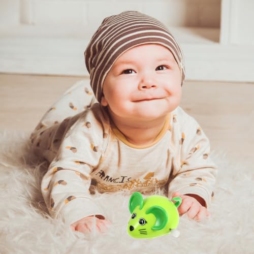 Garneck 6 Stücke Aufziehspielzeug Aufziehmaus Für - Spielzeugfigur Mit Uhrwerk - Perfektes Für Geburtstagsfeiern Und Für Katzenliebhaber Geeignet