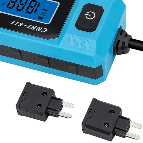 Probador de Relés Coche con pantalla LCD de precisión y luz delantera para fusibles 48V 6