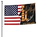 Double-Sided Hope For A Cure Multiple Sclerosis Awareness And America Flags 5x8 Ft Heavy Duty Durable Outdoor Flag UV Protected Home Yard 5by8 Decorative Banner