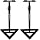 Rockville RVSM1 Pair of Near-Field Studio Monitor Stands, Adjustable Height 33-45in, Heavy-Duty Steel, EVA Foam Padding, Vibr