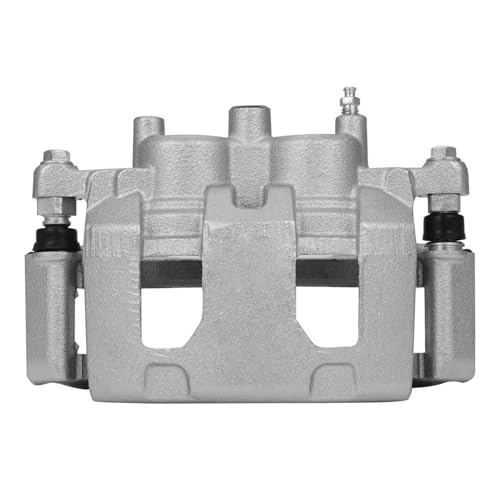 Image of Detroit Axle - Front 2pc Brake Calipers for 2006-2011 Buick Lucerne | 2006-2013 Chevrolet Impala, 2006-2007 Monte Carlo, 2 Disc Brake Calipers w /Bracket Replacement