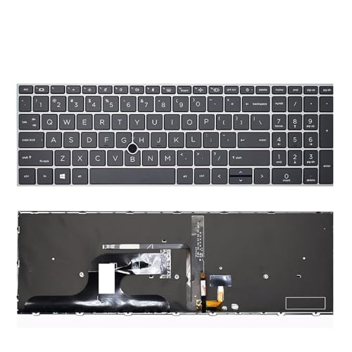 Clavier rétroéclairé russe HP ZBOOK Fury 15 G7 G8 avec touches lumineuses