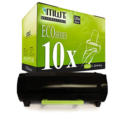 Toner Dell B2360 3460 3465 résout les pannes d'encre lot 10 MWT Noir