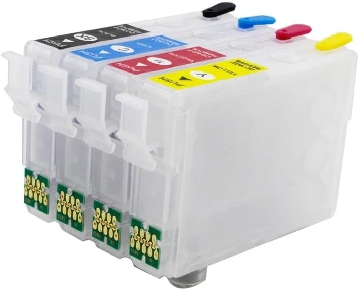 Cartucho de tinta recargable de la versión 202XL 202 de los E.E.U.U. con el microprocesador desechable para la impresora XP-5100 WF-2860