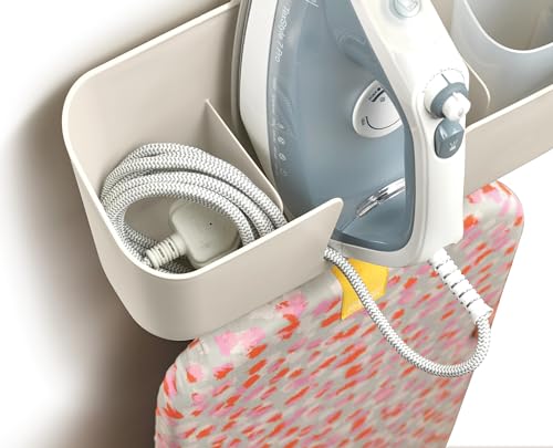Joseph Joseph 50043 Ironhub Wall Mounted Iron Holder And Jug Storage Organizer With Adjustable Ironing Board Hanger thumb #1