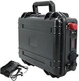 12v 80ah 60ah Lithium Bateria Propulsor Marítimo Bateria Recarregável Bateria Para Carrinho De Golfe Motor De Trolling Marítimo Com Carregador 5a E Usb, 12V80Ah