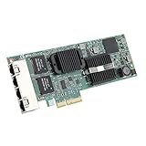  Carte Ethernet Gigabit ASHATA, pour carte réseau Gigabit Intel 82575 Go à quatre ports PCI-E EXPI9404VT pour la version DELL YT674, carte réseau à quatre ports pour serveur Ethernet Gigabit Ethernet 1