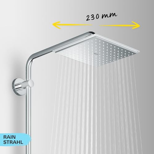 GROHE Vitalio Joy, Duschsystem mit Thermostat, Regendusche 21cm – Ansicht 5