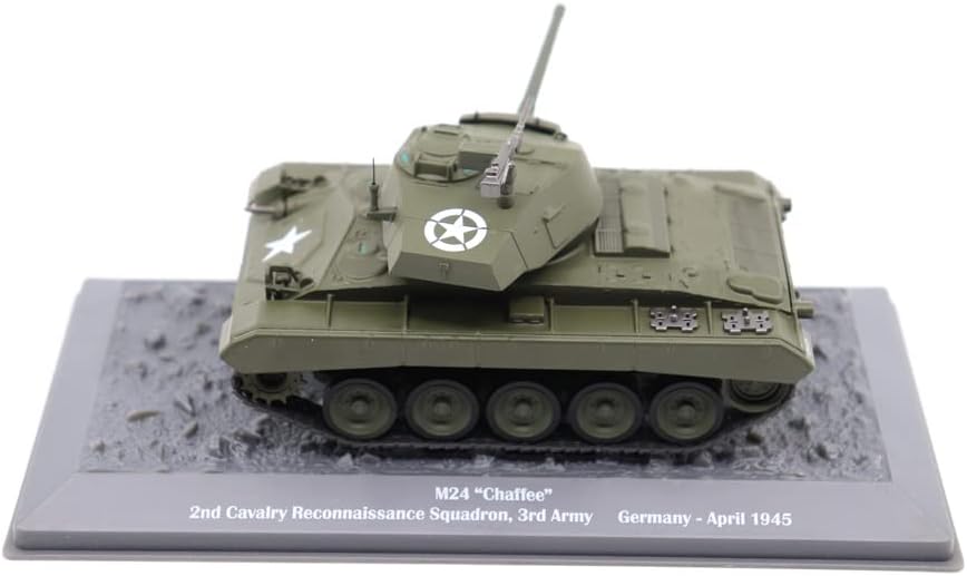 Motor city classics M24 Chaffee Light Tank - 2nd Cavalry Reconnaissance Squadron, Germany, 1945 (1:43 Scale)
