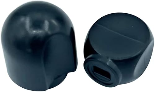 Miniatura 5 de Pomo de control de velocidad del mezclador, pieza de repuesto de palanca de bloqueo de plástico, kit de perillas negras para batidoras de pie