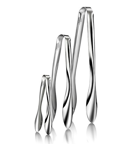 Artaste 43167 Rain 18/10 Stainless Steel Utility Tongs, Set Of 3 #TOP12