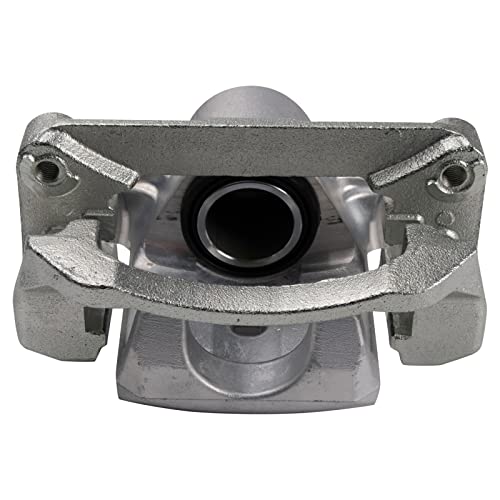 Image of TRQ Rear Driver and Passenger Side Brake Caliper Set Caliper Brackets Hardware Compatible with 13-16 Scion FR-S with Vented Rotors 13-19 Subaru BRZ with Vented Rotors without Avantgarde Package
