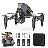 DEERC D21 Mini Indoor Drone with Camera for Kids 1080P, Small RC Quadcopter for Beginners with 3 Batteries, Optical Flow Positioning, 3D Flip, One Key Start, Easy to Fly Toy Gifts for Boys and Girls