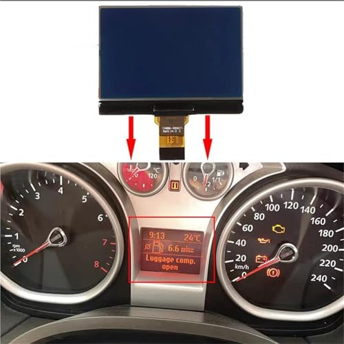 Pantalla LCD de salpicadero para reparar velocímetro Ford Kuga y Focus 2006-2012 2