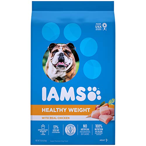 Iams Proactive Health Adult Dry Dog Food for Healthy Weight, Chicken