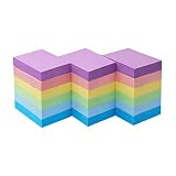 Early Buy Sticky Notes 1.5 x 2 Self-Stick Notes 6 Pastel Color 18 Pads, 100 Sheets/Pad