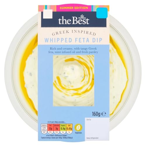 Morrisons The Best Whipped Feta Dip with Mint Oil 160g