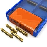 10 Pièces Outils De Tournage Rainurage Insertion En Carbure 2mm Pour Métal MGMN 150 Pratin...