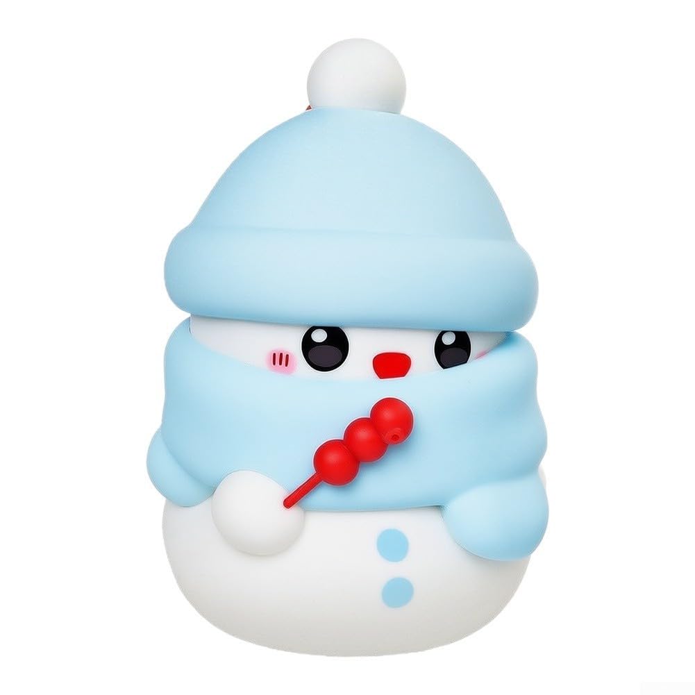 Dispensatore Sapone Pupazzo Neve 280ml Touchless Dispensatore(Blue)