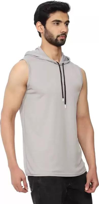 Classic Men's Sleeveless Hoodies for Winters-picture-47