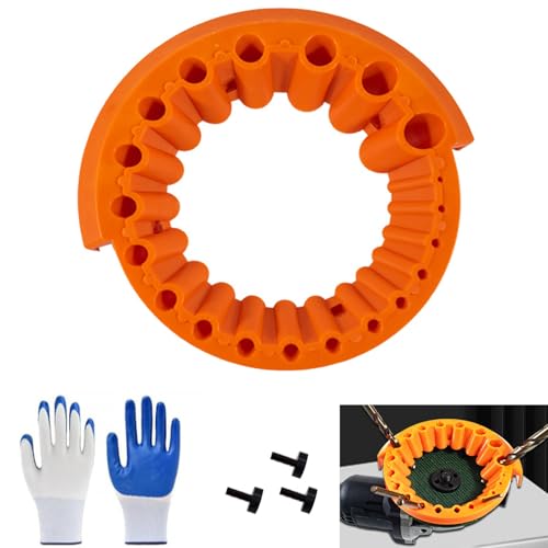 Afilador de brocas multifuncional: afilador de brocas de ángulo rápido y preciso, alto rendimiento y práctica, herramienta de amoladora de pala, accesorios duraderos para amoladoras angulares