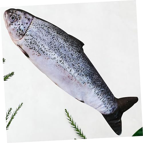 VANZACK 1Pc Brinquedos Catnip Para Gatos Simulação De Pelúcia Peixe Gatinho Brinquedo De Peixe Fofo