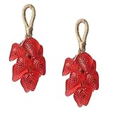 ErdbeereSeife, Erdbeereknotenseife, Kristall Seife, Badezimmerseife, Erdbeere duftend...