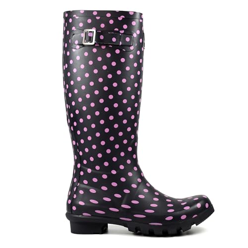 Bottes femme Lunar Spot Welly de qualité supérieure au design chic
