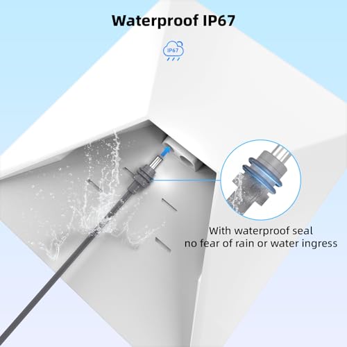 13FT Starlink Mini 12V Power Cable, Waterproof Starlink Mini Cigarette Lighter Adapter, Heavy Duty Car Charger - Image 5