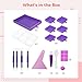 Generic Art Trays With Lids For Arts, Multifunctional Large Tray With 6 All Trays, Pen And Spooning Tools, Aiding Art Diy Organization And Storage, 1 Set