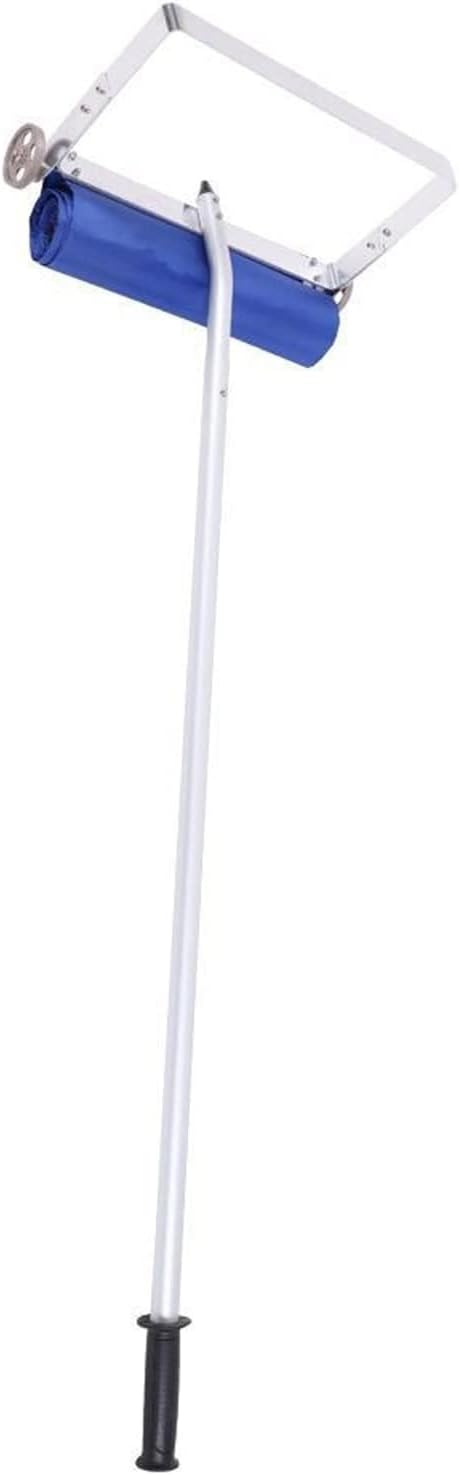 Adjustable Roof Snow Rake with 6.2-21FT Extendable Handle, Wide Blade for Efficient Snow Removal, Smooth Oxford Cloth Snow Slide, Easy-Move Wheels for Convenience