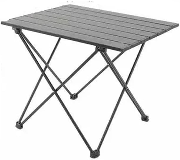 Table de camping pliante portable taille S pour pique-nique et fête