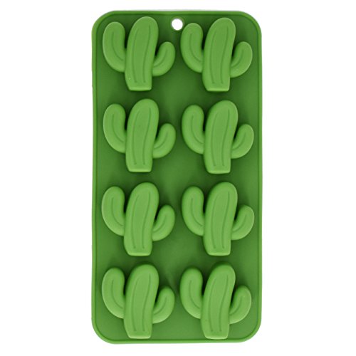 Molde de silicona Fewo para cubitos de hielo cactus miniatura 4