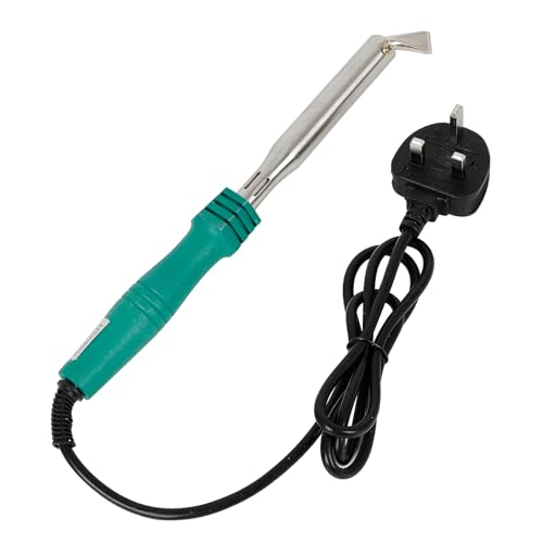 Electric Soldering Iron, 80W/100W/150W/200W/300W 220V Quick-Heated Electric Soldering, High Power Welding Iron Gun with Elbow Tip, Electronic Repair Tool (100W)