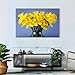ElephantStock - All Yellow Daffodils Wall Art - Horizontal Canvas Wall Art - Living Room Wall Decor - Photography Floral And Botanical Canvas Art - Yellow And Green Decor - 45